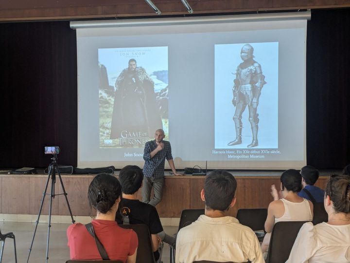 Seconde vue de la conférence Game of Thrones